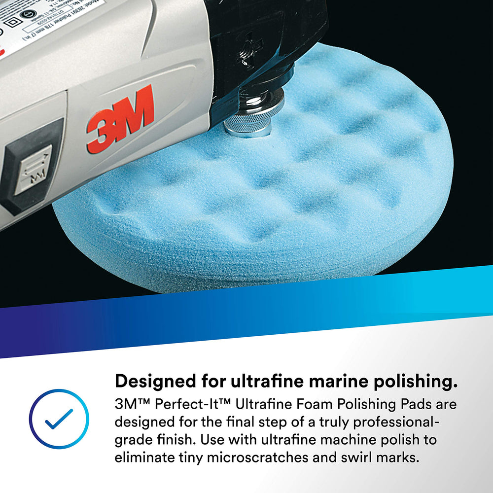 Perfect-It available in 8-inch and 3-inch sizes for versatile polishing