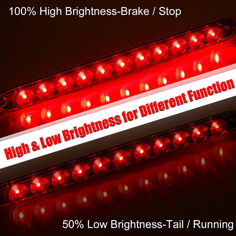 PerfecTech 11-LED red trailer light IP67 seal offers weatherproof durability.