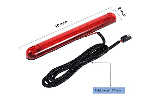 PerfecTech durable plastic housing brake light with 24 LEDs for clear signaling