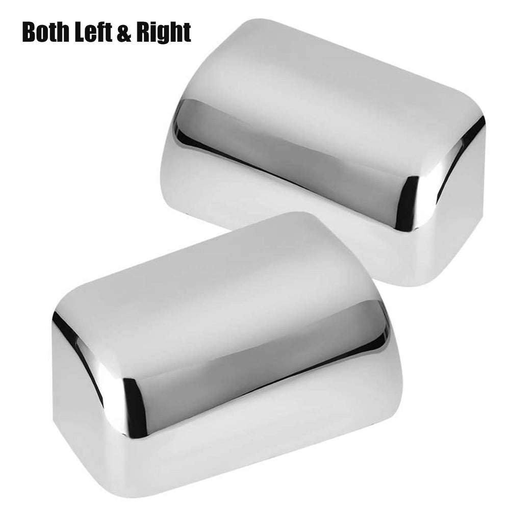 PerfecTech mirror cover detail highlights chrome finish and precise fit.