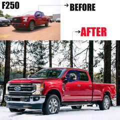 PerfecTech chrome mirror covers side profile highlight chrome trim for a bold, personalized look.