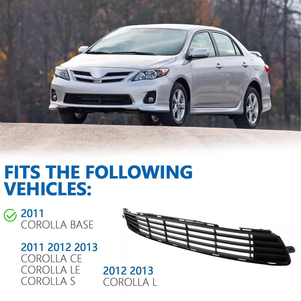 Perfit Liner primed black finish grille adds sporty style and paint readiness