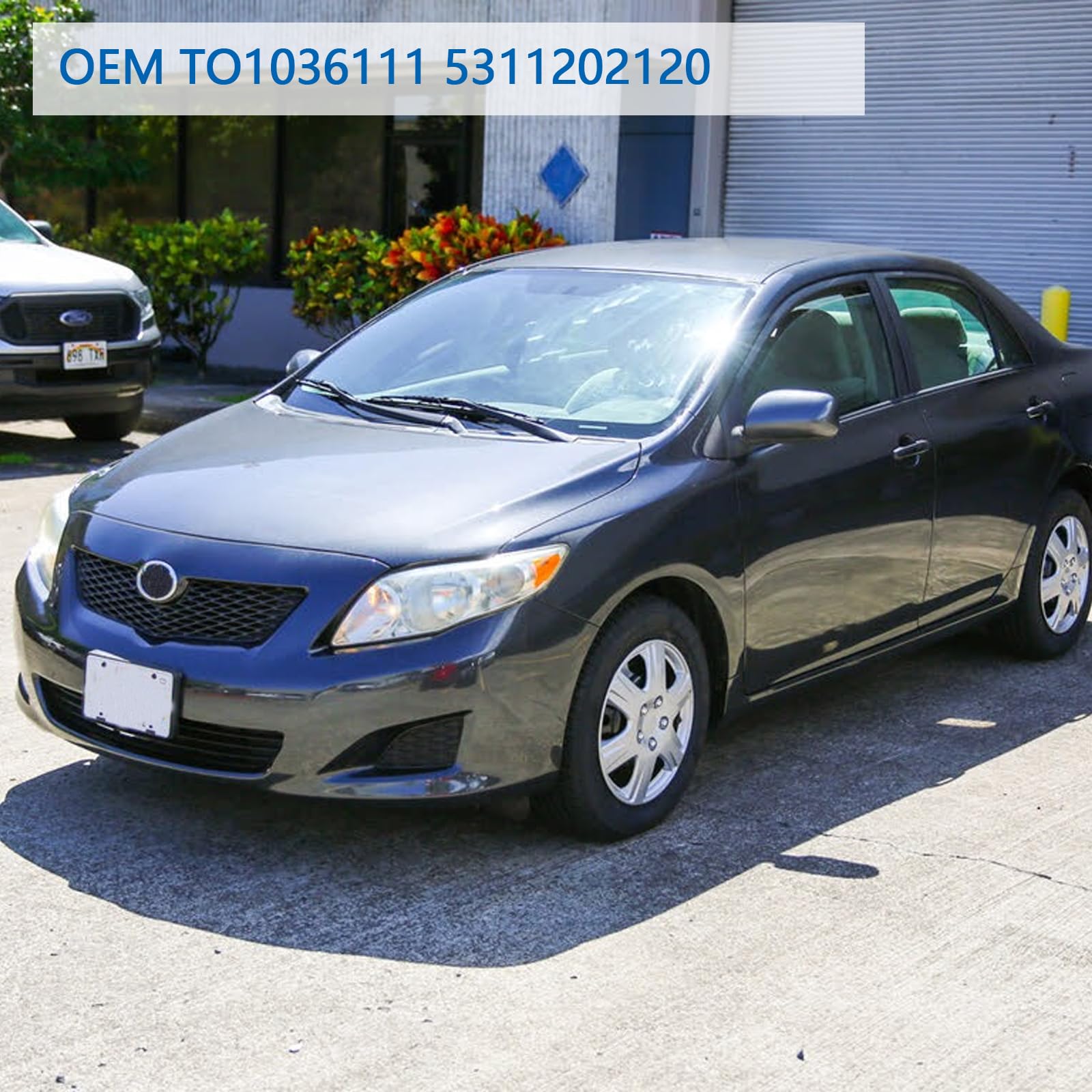 Perfit Liner protection for the Toyota Corolla front end during daily use.