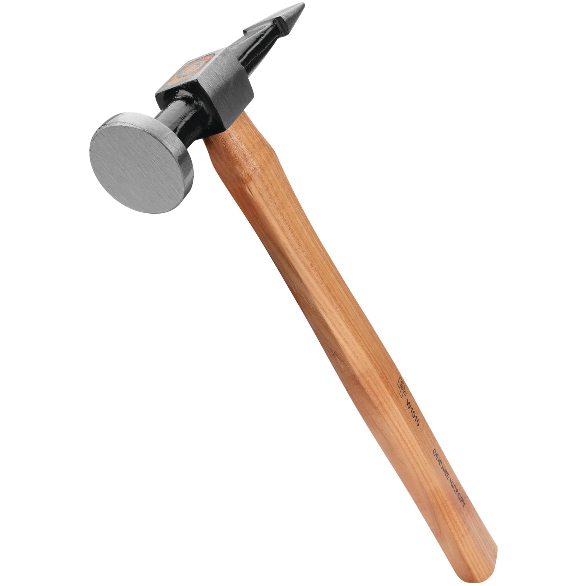 Performance Tool W1010 straight pein hammer head close-up for precise finishing tasks.