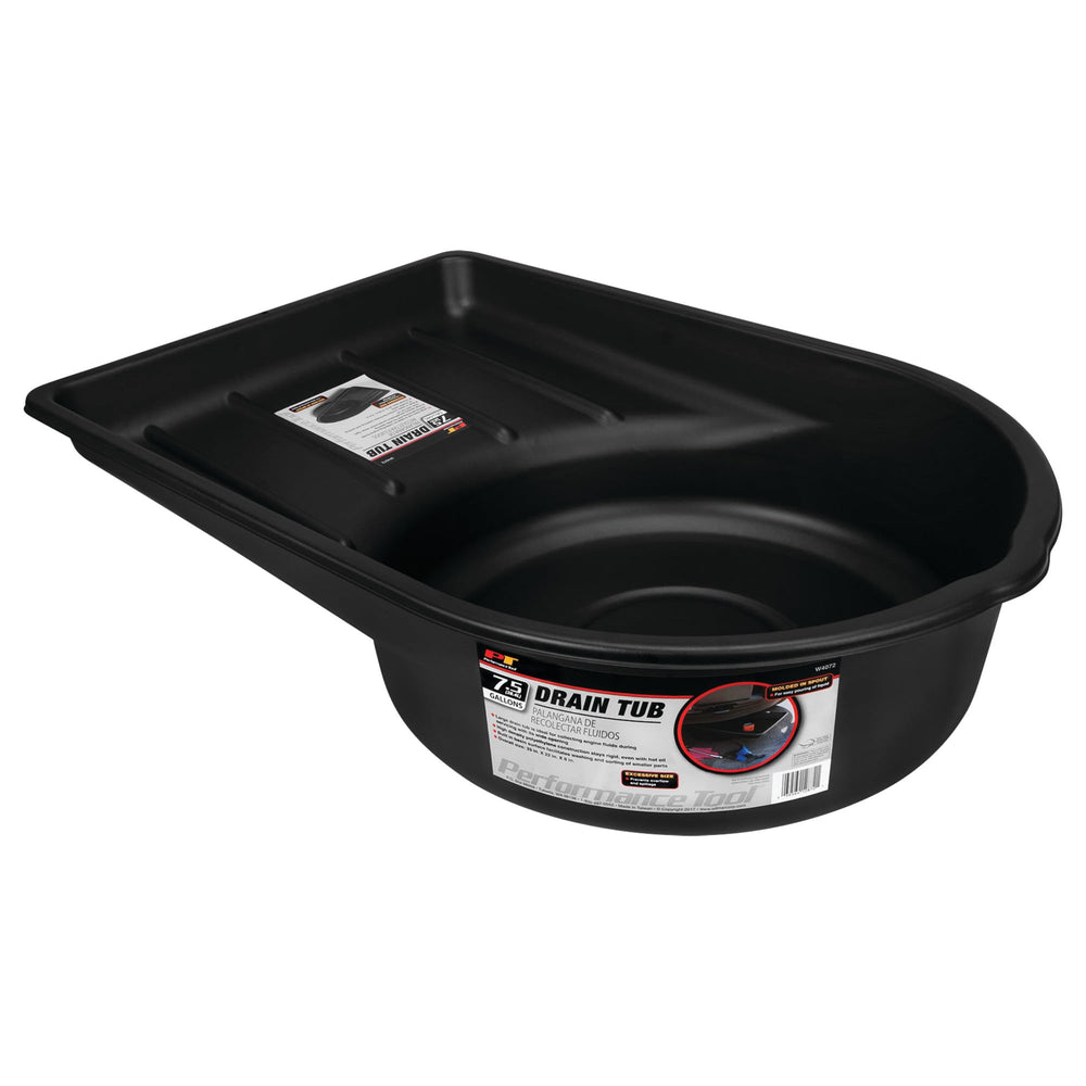 Performance Tool W4072 ideal for draining transmissions, crankcases, or radiators.