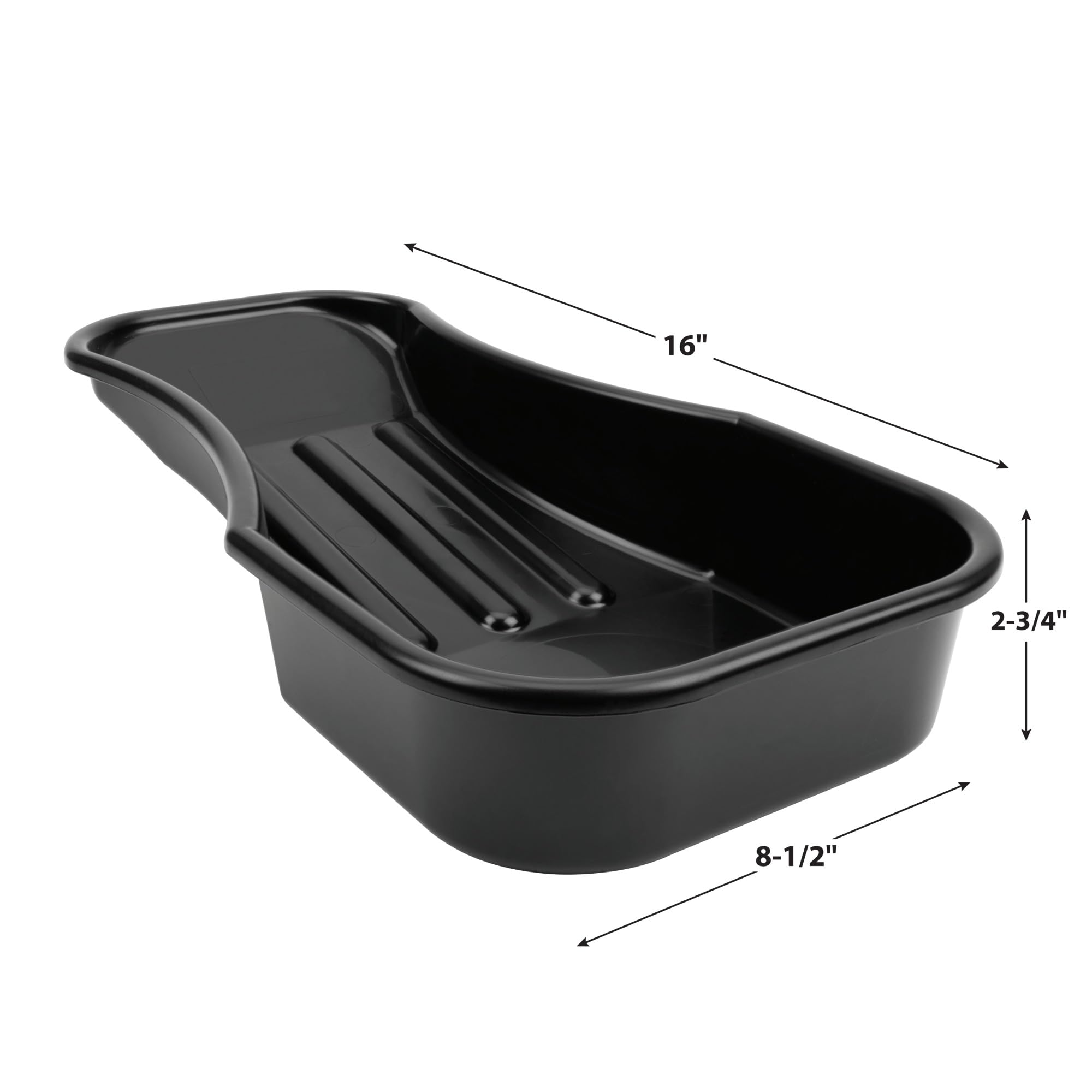 Performance Tool W4073 pan made from durable chemical-resistant plastic.