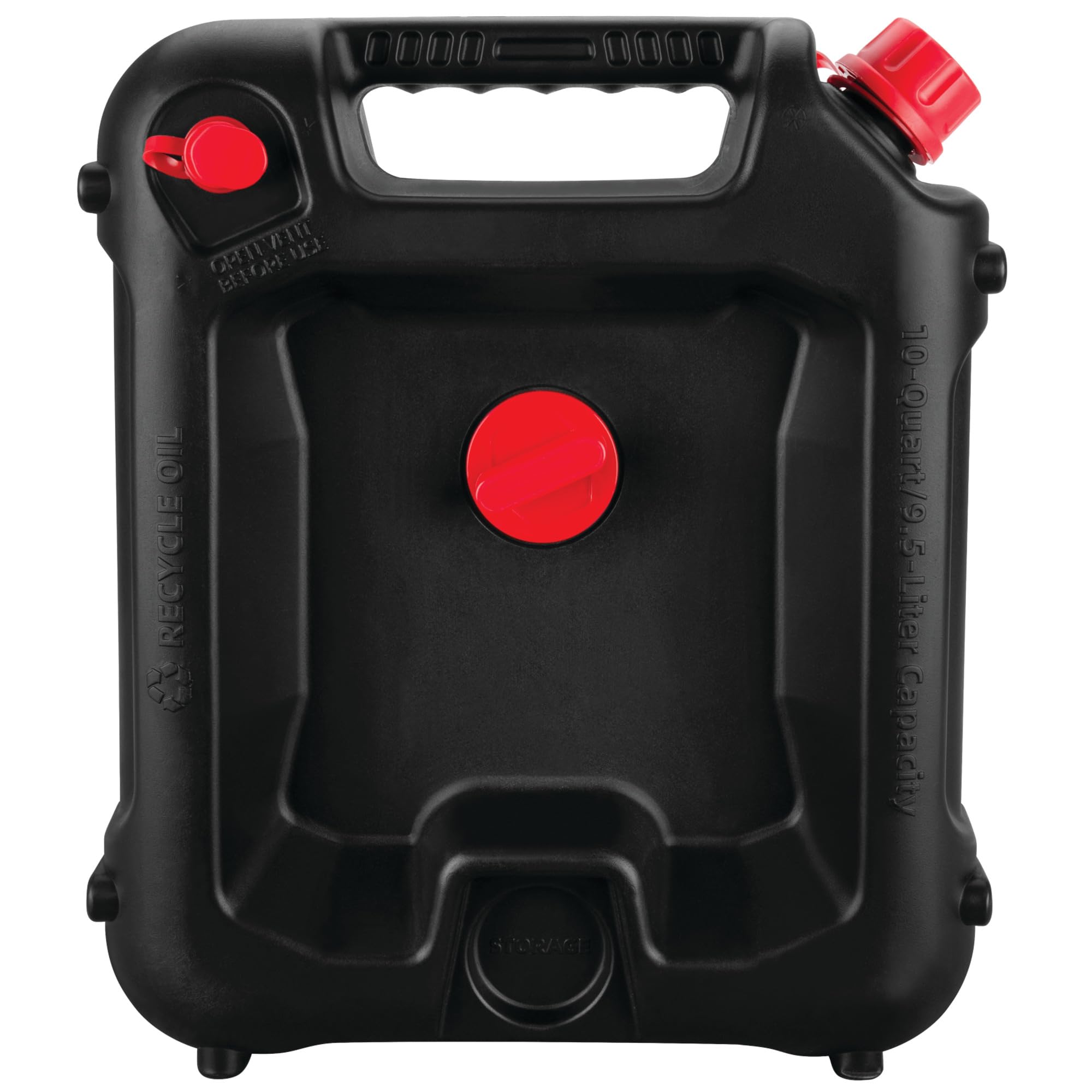 Performance Tool W4076 10-quart capacity supports standard automotive oil changes