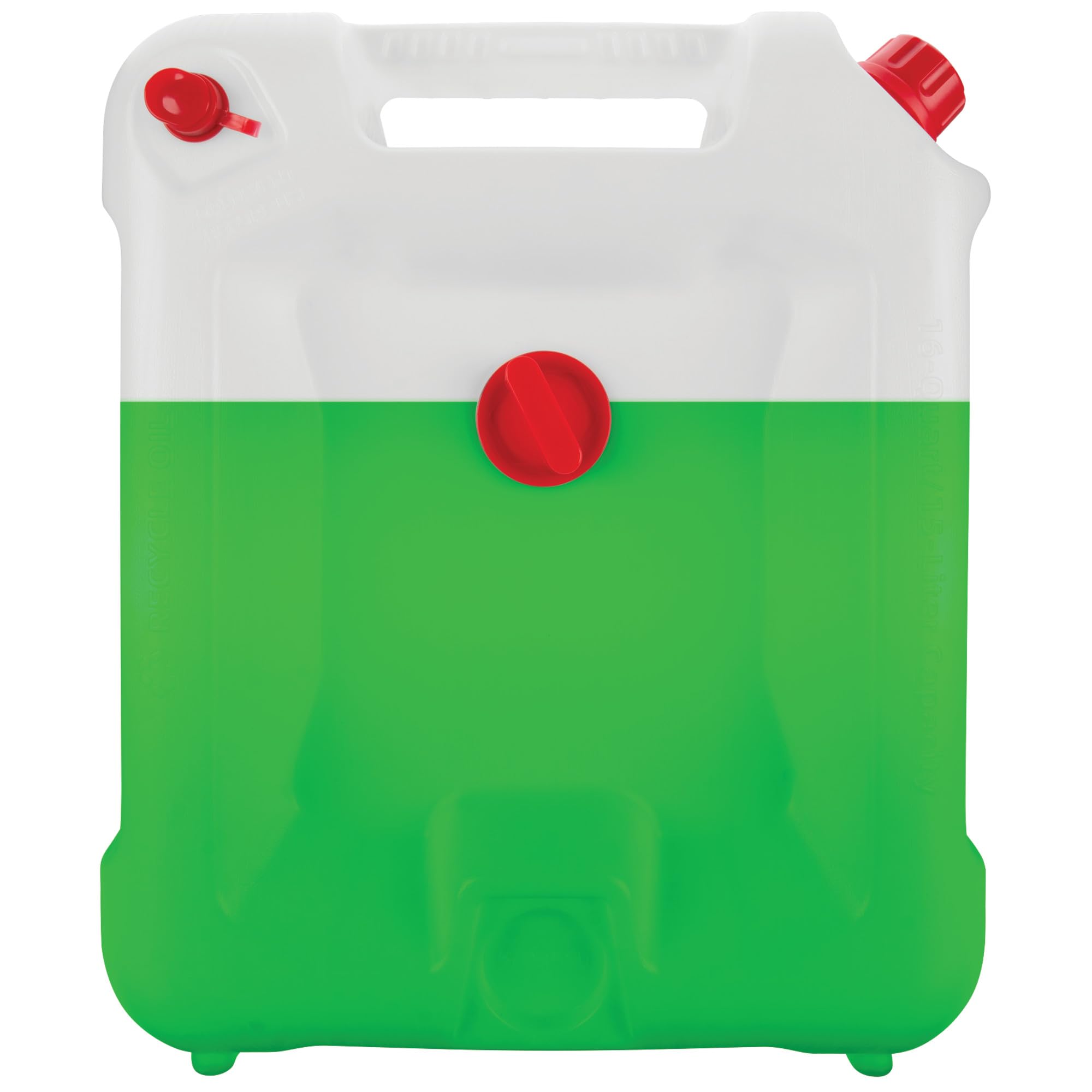 Performance Tool W4080 16-quart capacity handles engine oil, antifreeze, and more.