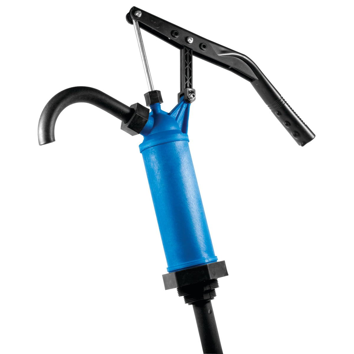 Performance Tool W54268 lever-action drum pump for smooth dispensing.