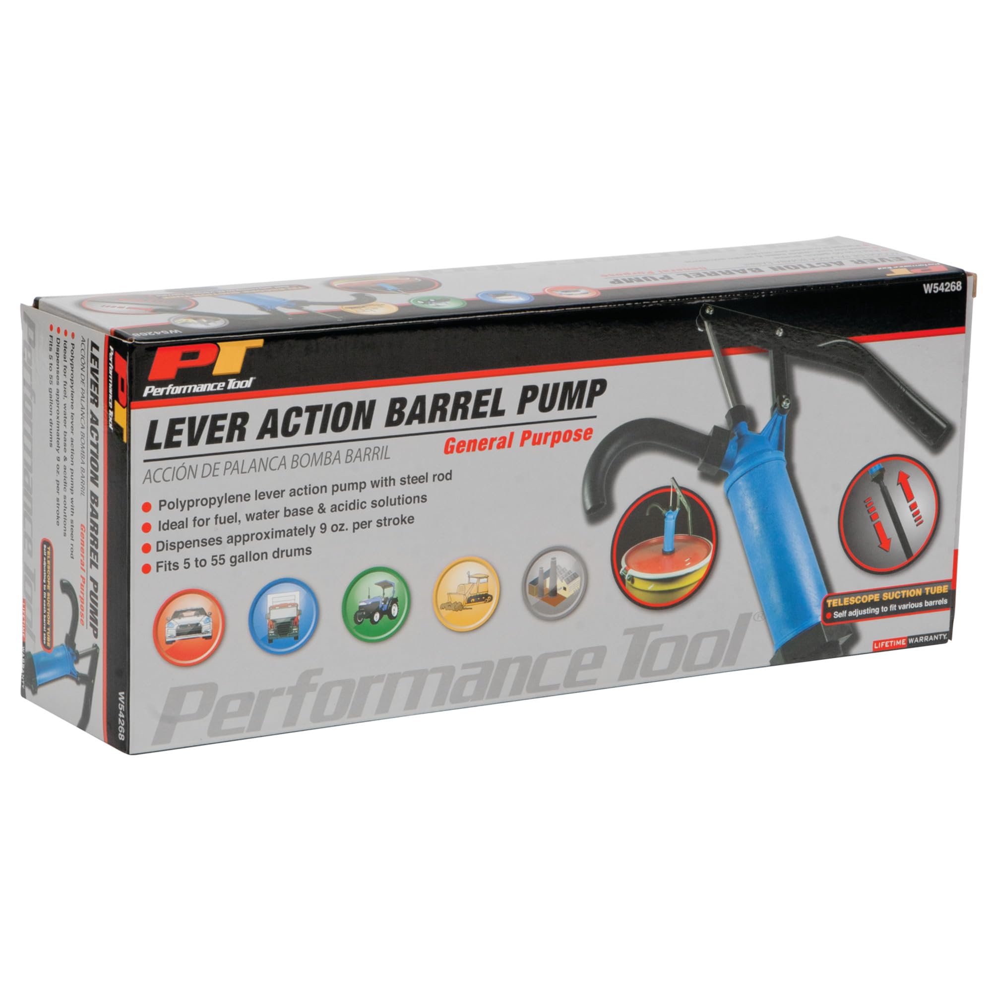 Performance Tool W54268 ideal for field or shop transfer tasks.
