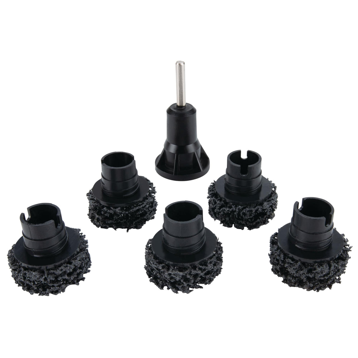 Performance Tool W80105 holder attached to drill for hub resurfacing