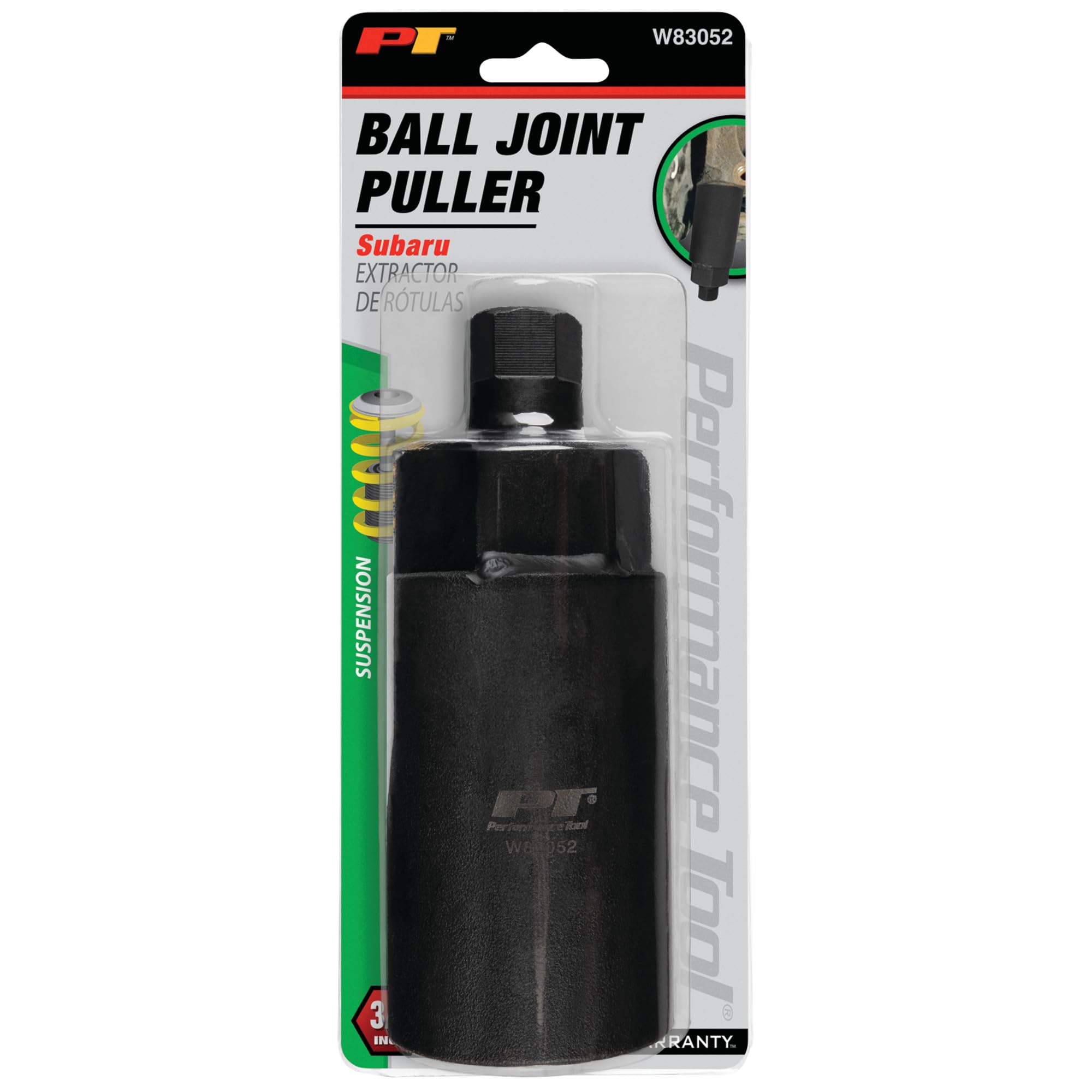 Performance Tool W83052 in use during a ball joint service for efficient removal