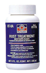 Permatex 81775 Rust Treatment durable black coating ready for painting across surfaces