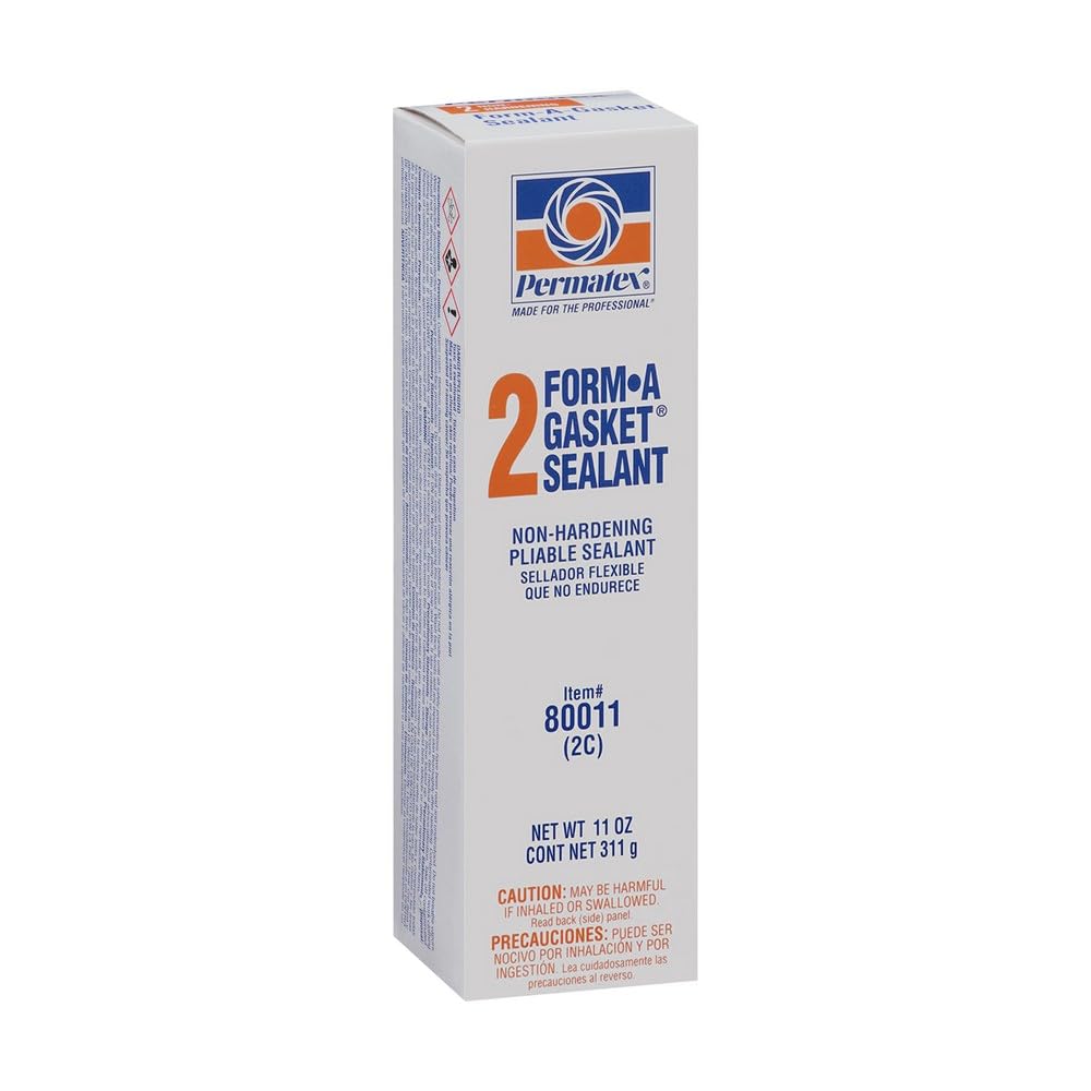 Permatex Form-A-Gasket 2 sealant on valve cover gasket application for reliable sealing