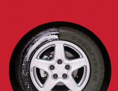 Permatex No Touch NT21-6 Tire Shine on tire tread delivers satin finish and protection