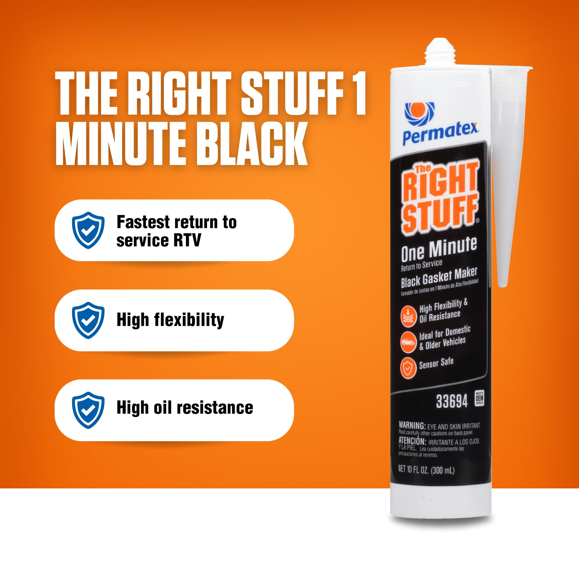 Blowout-resistant seal protects against leaks with The Right Stuff