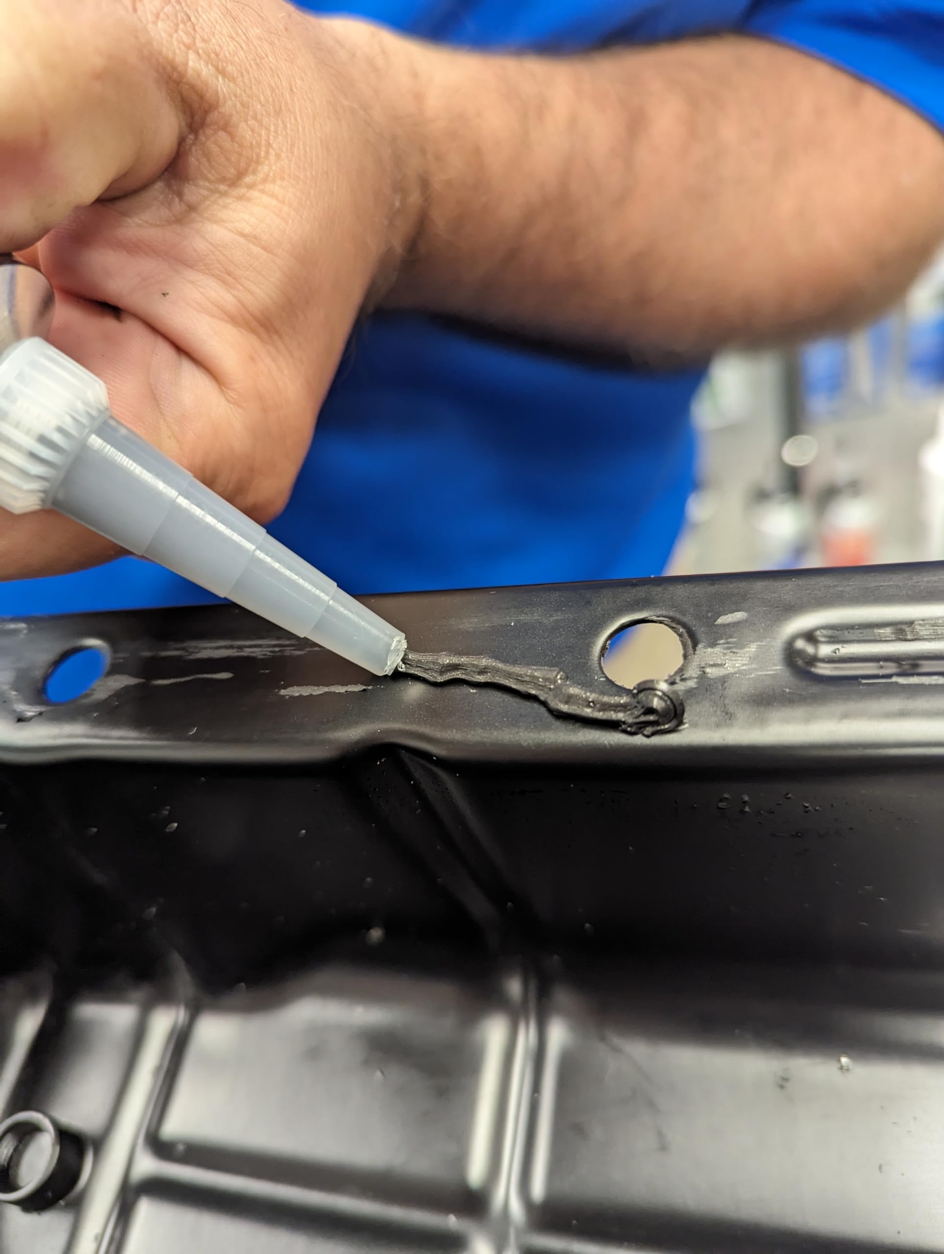 Permatex Right Stuff resists oil and coolant exposure for durable gaskets