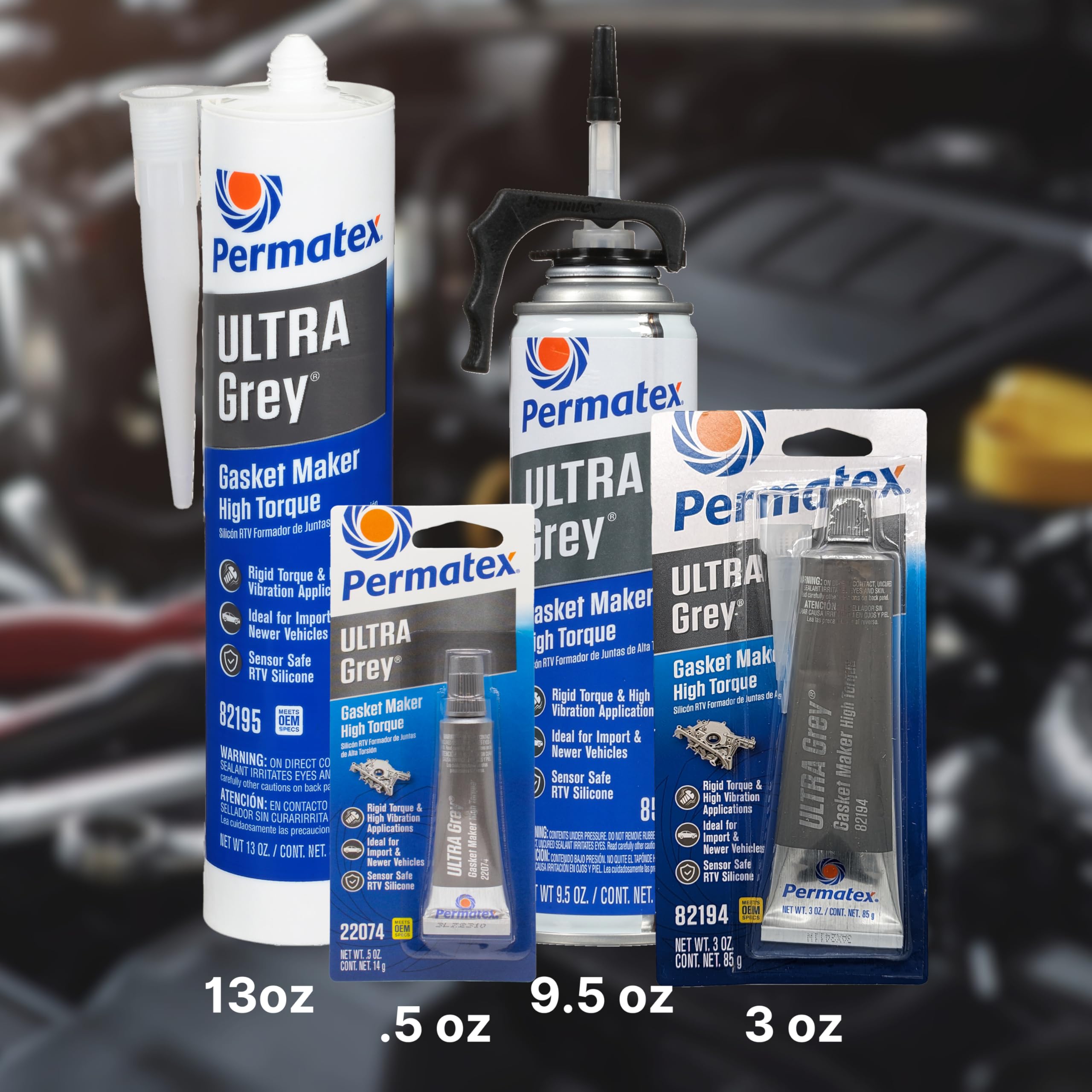 Permatex Ultra Grey water pump inlet seal supports steady coolant flow