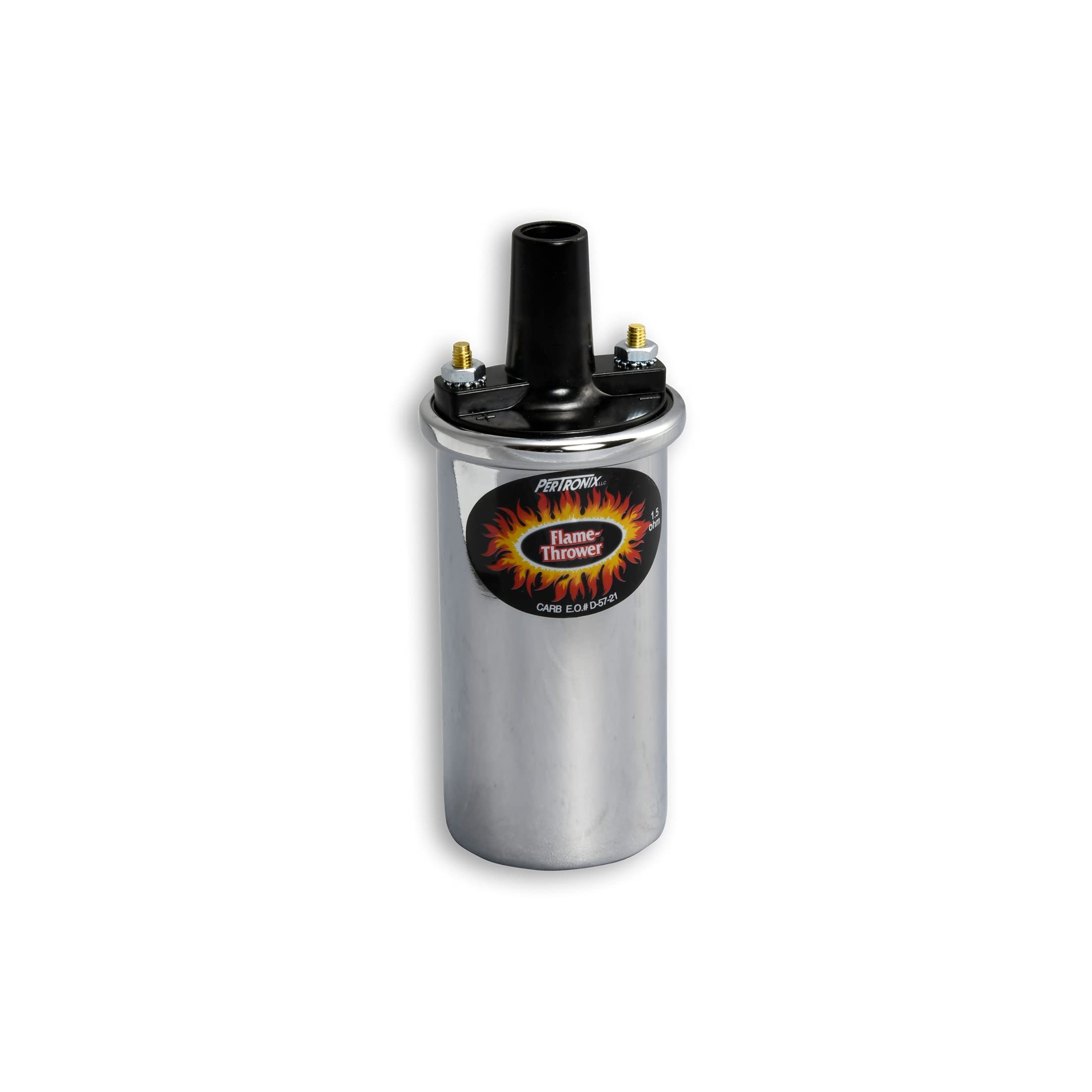Pertronix Flame Thrower 40001 coil specifications showing multiple primary resistances for flexible integration