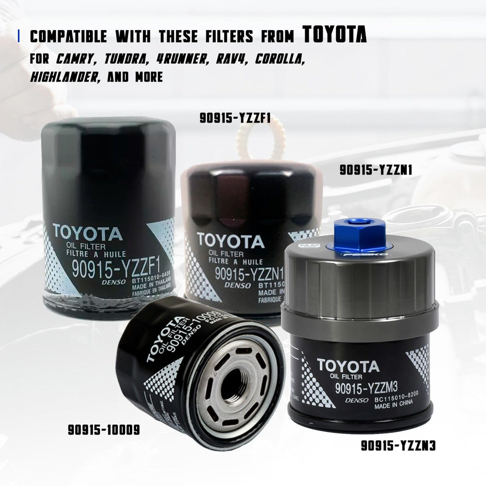 PESIKO blue anodized drive hub highlights corrosion resistance.