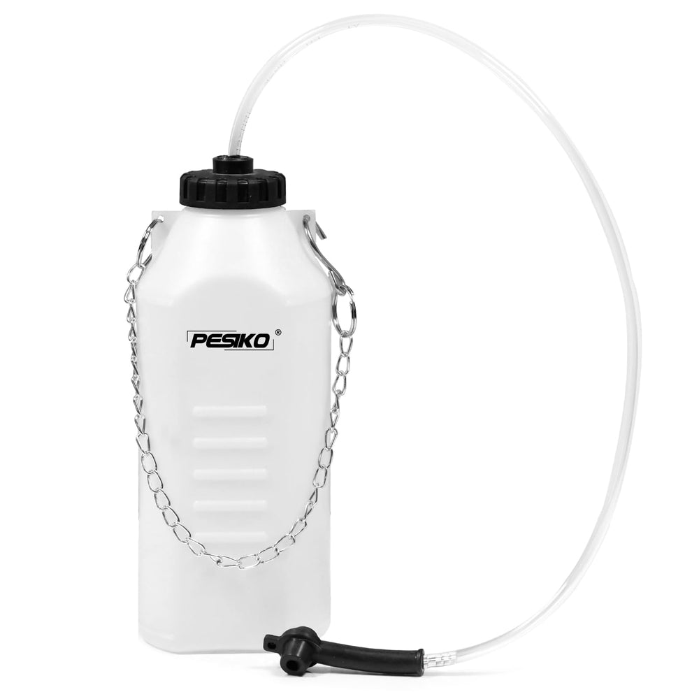 PESIKO brake bleeder bottle 1L ready for safe old fluid collection during maintenance
