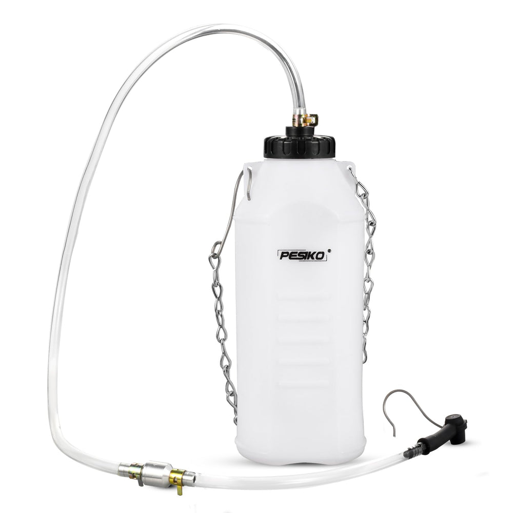 PESIKO brake bleeder bottle 1L with clear measurement marks for easy fluid collection