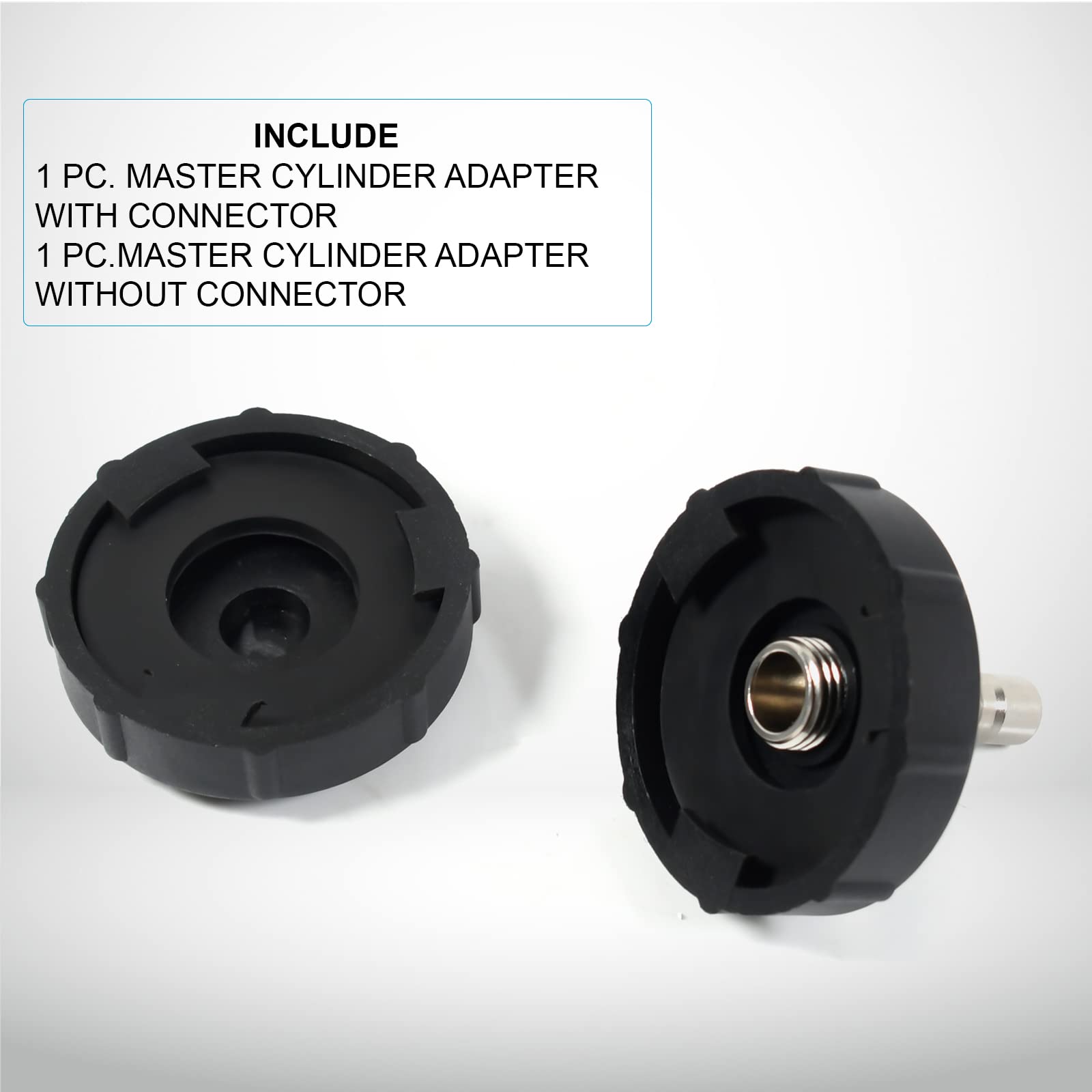 PESIKO brake bleeder connection with adapter enables smooth installation