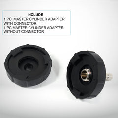 PESIKO brake bleeder connection with adapter enables smooth installation