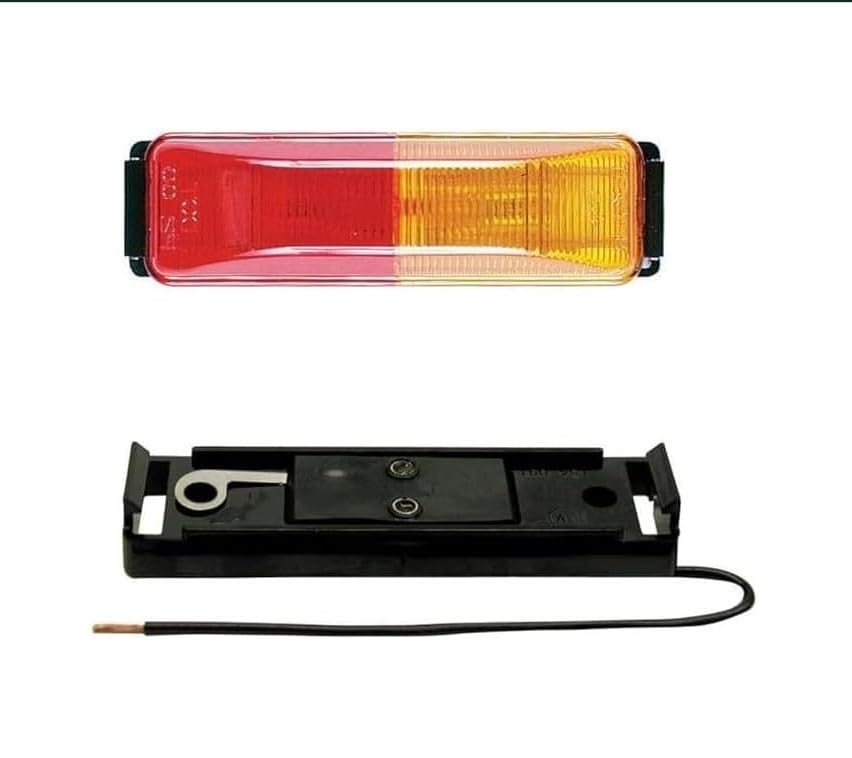 Peterson M154A-R trailer marker lights for boat trailers with durable incandescent bulbs.