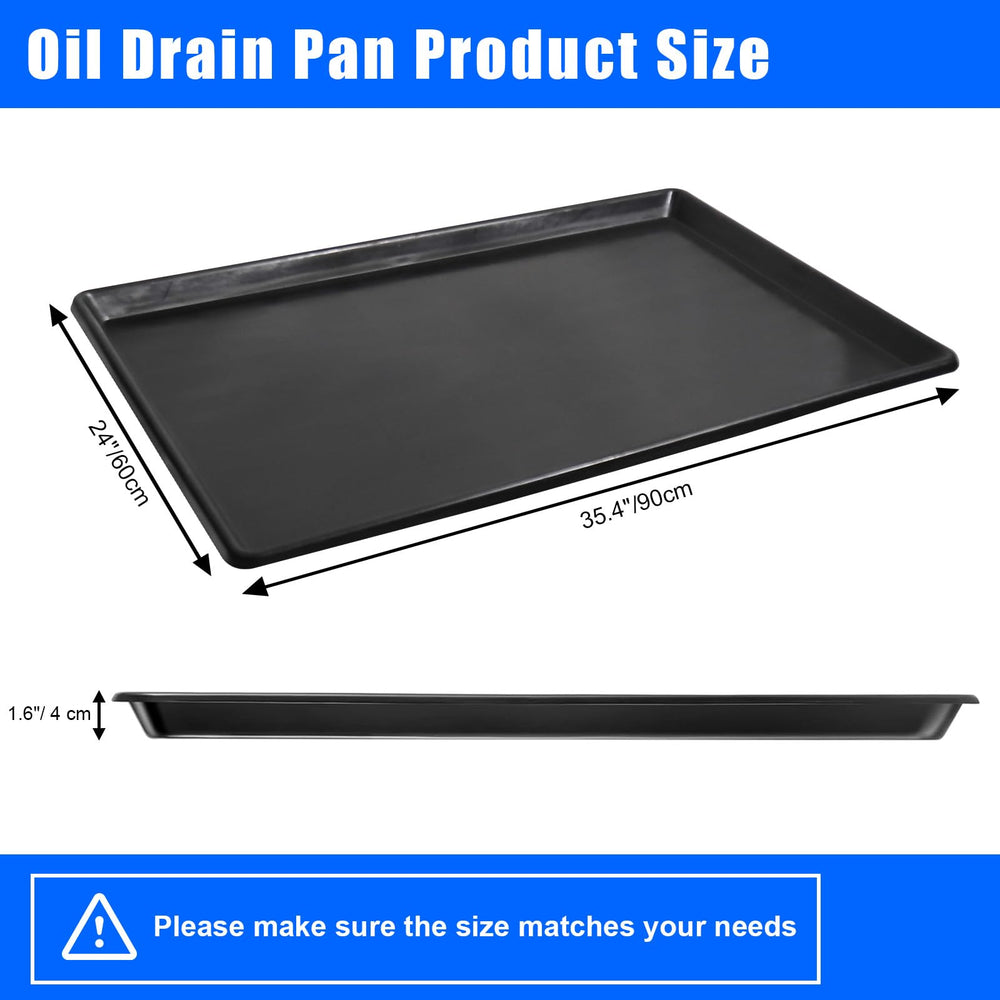 pexulys oil drip pan XL under car use prevents garage floor stains