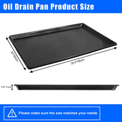 pexulys oil drip pan XL under car use prevents garage floor stains