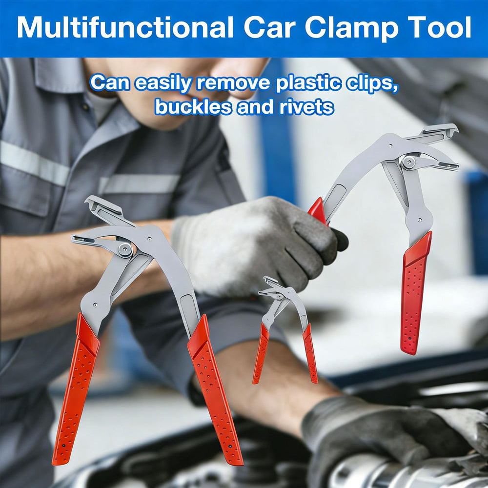 PFULTY spring-assisted clip removal enables one-handed operation during interior trim work.