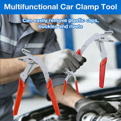 PFULTY spring-assisted clip removal enables one-handed operation during interior trim work.