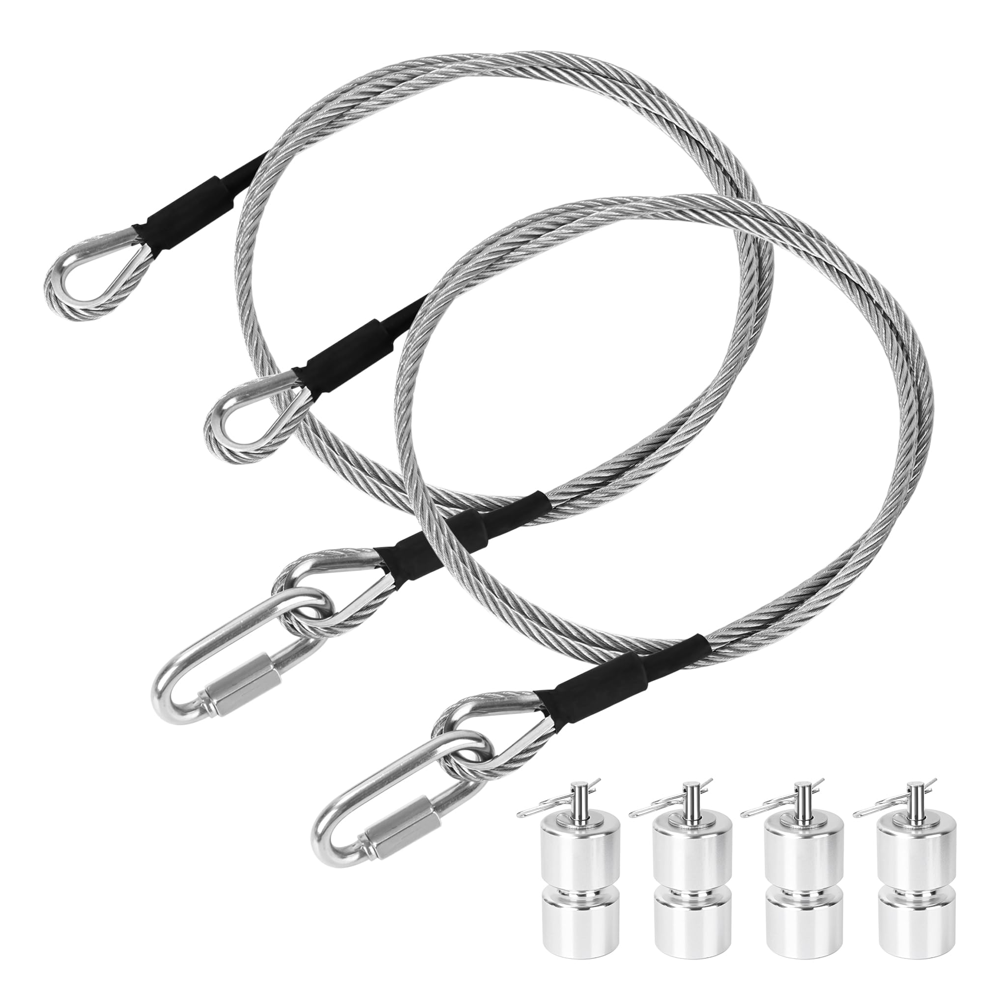 PHATRIP lift cable 2pcs for durable replacement in tailgate systems