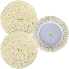 Phepetroll wool buffing pad 7inch for fast cutting and mirror-like finish