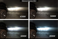 Philips D1S XenStart 4300K brightness image suggesting daylight-like visibility on the road.