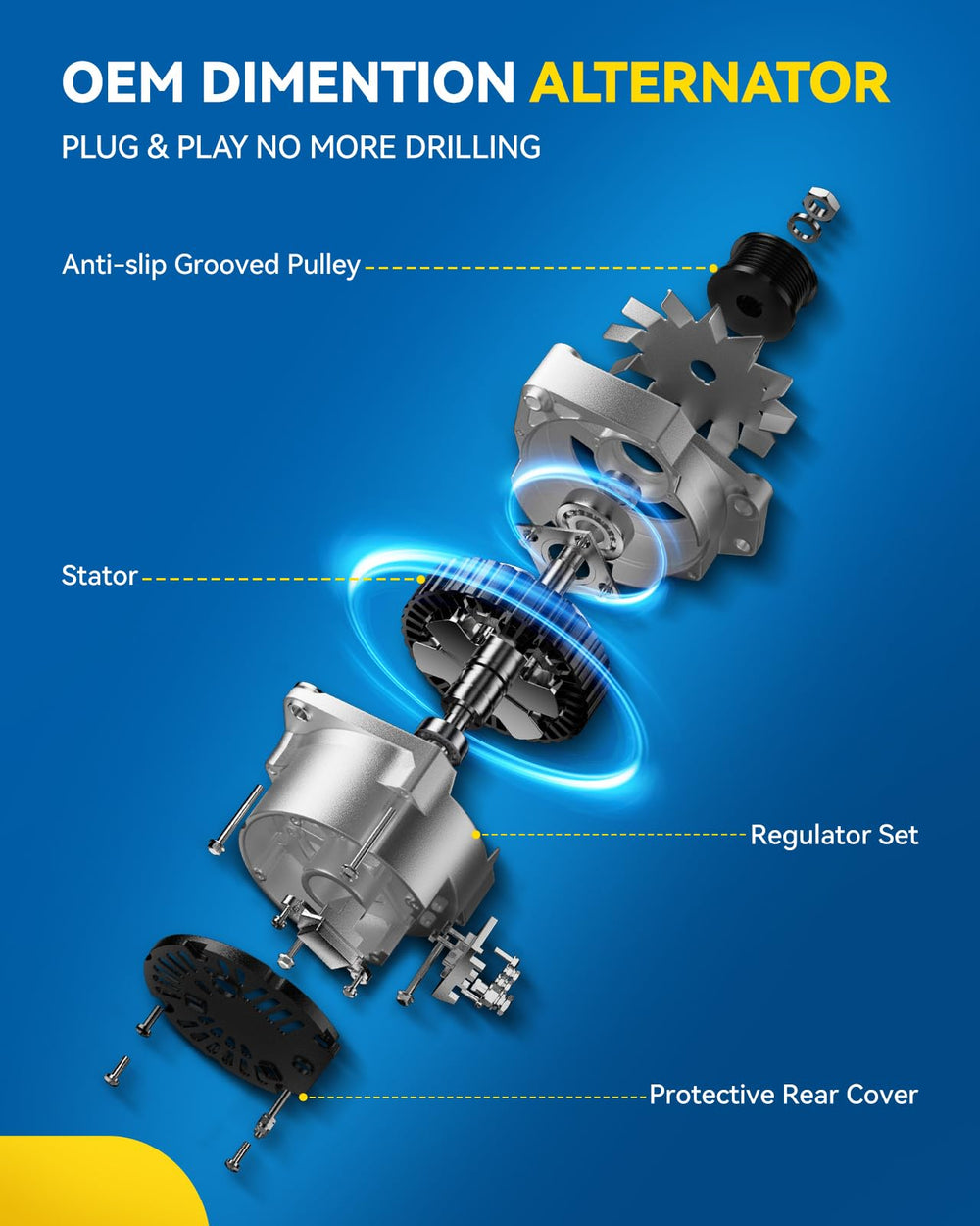 PHILTOP 12V 145A rating supports heavy electrical loads.