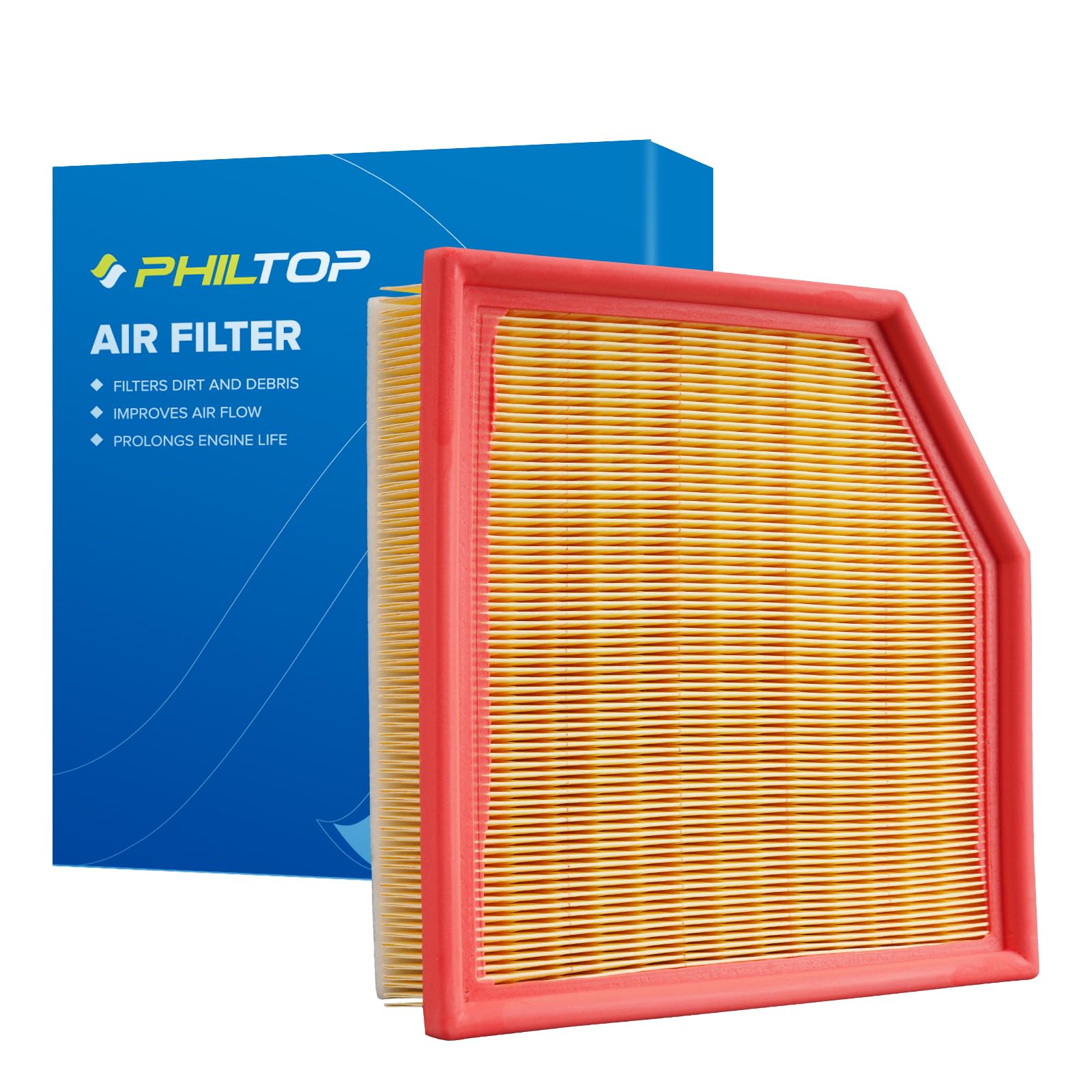 PHILTOP engine air filter CA10996 for Lexus GS350 improves intake air cleanliness