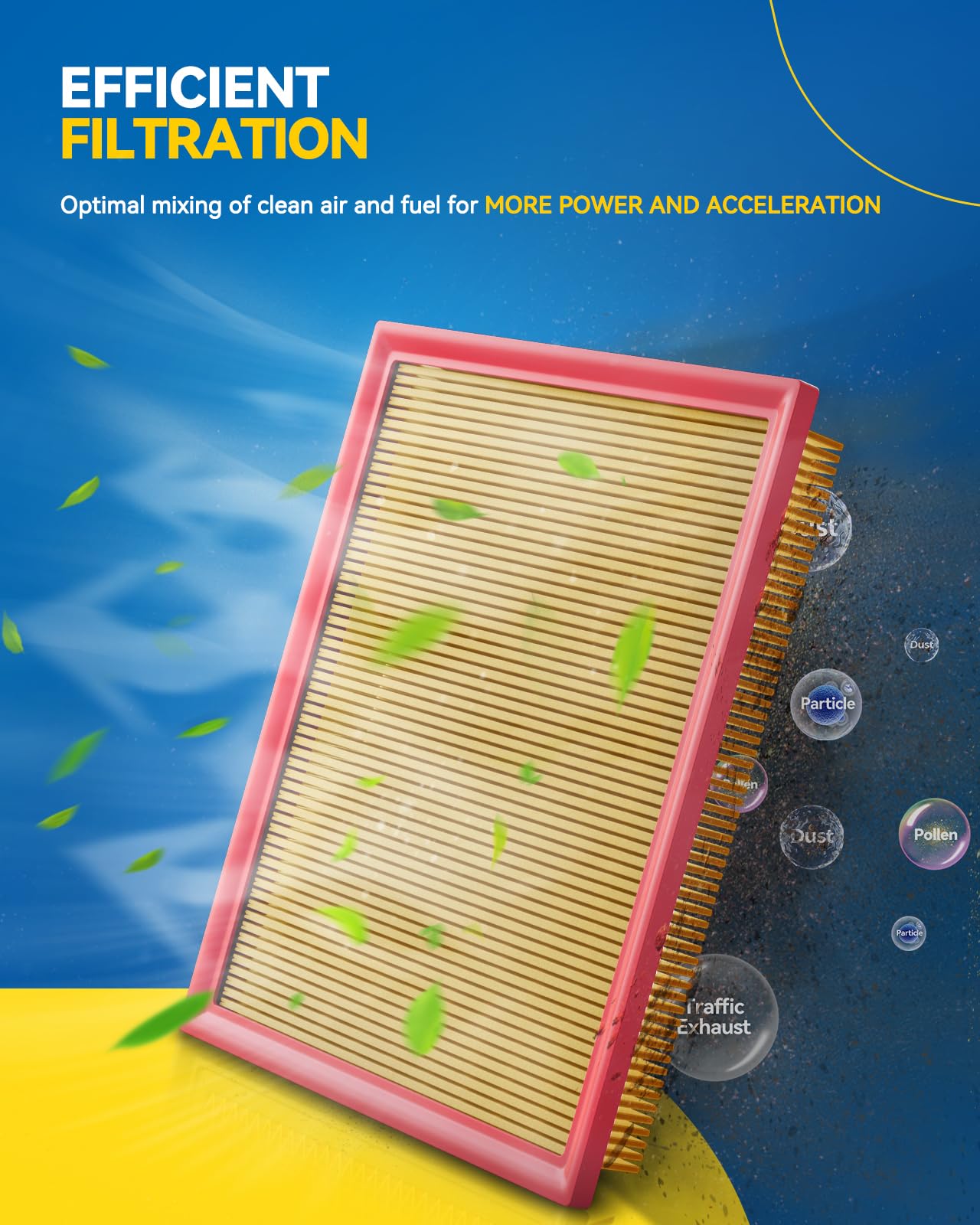 PHILTOP CA10996 filter for GS460 promotes steady, clean air intake