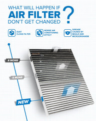 PHILTOP filter under hood illustrating easy replacement in a VW/Audi