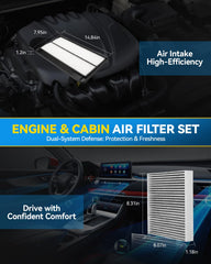 PHILTOP OE-fit engine-filter designed for direct replacement under the hood.