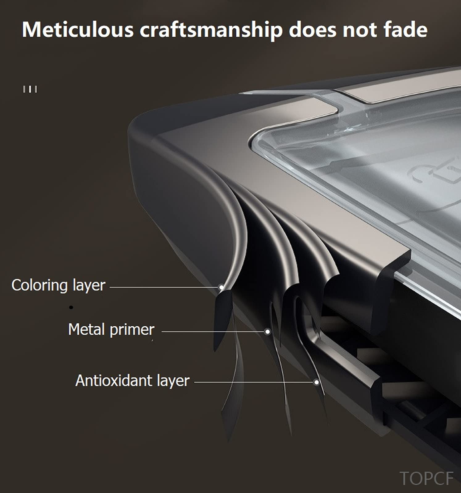 Phmnkl alloy keycase for BMW provides 360-degree protection against scratches and dust.