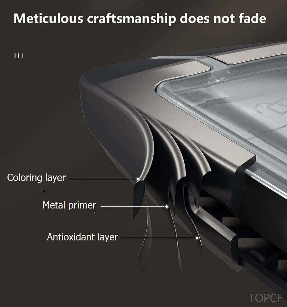 Phmnkl alloy keycase for BMW provides 360-degree protection against scratches and dust.
