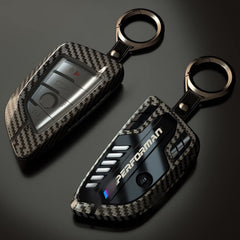 Phmnkl alloy keycase for BMW front view adds luxury, guards your fob, and keeps signals clear.