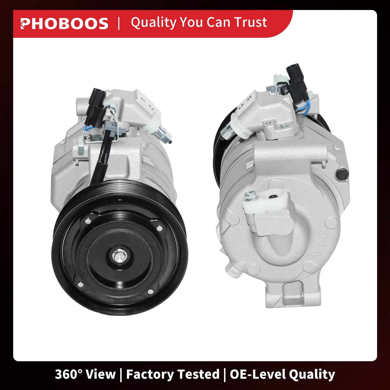 PHOBOOS unit runs with low noise, preserving cabin comfort