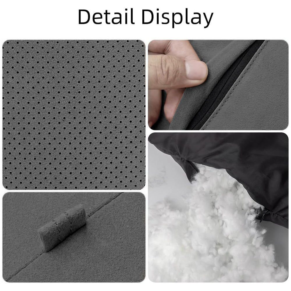 Phxoinu two-pillow set installed on front seats for passengers