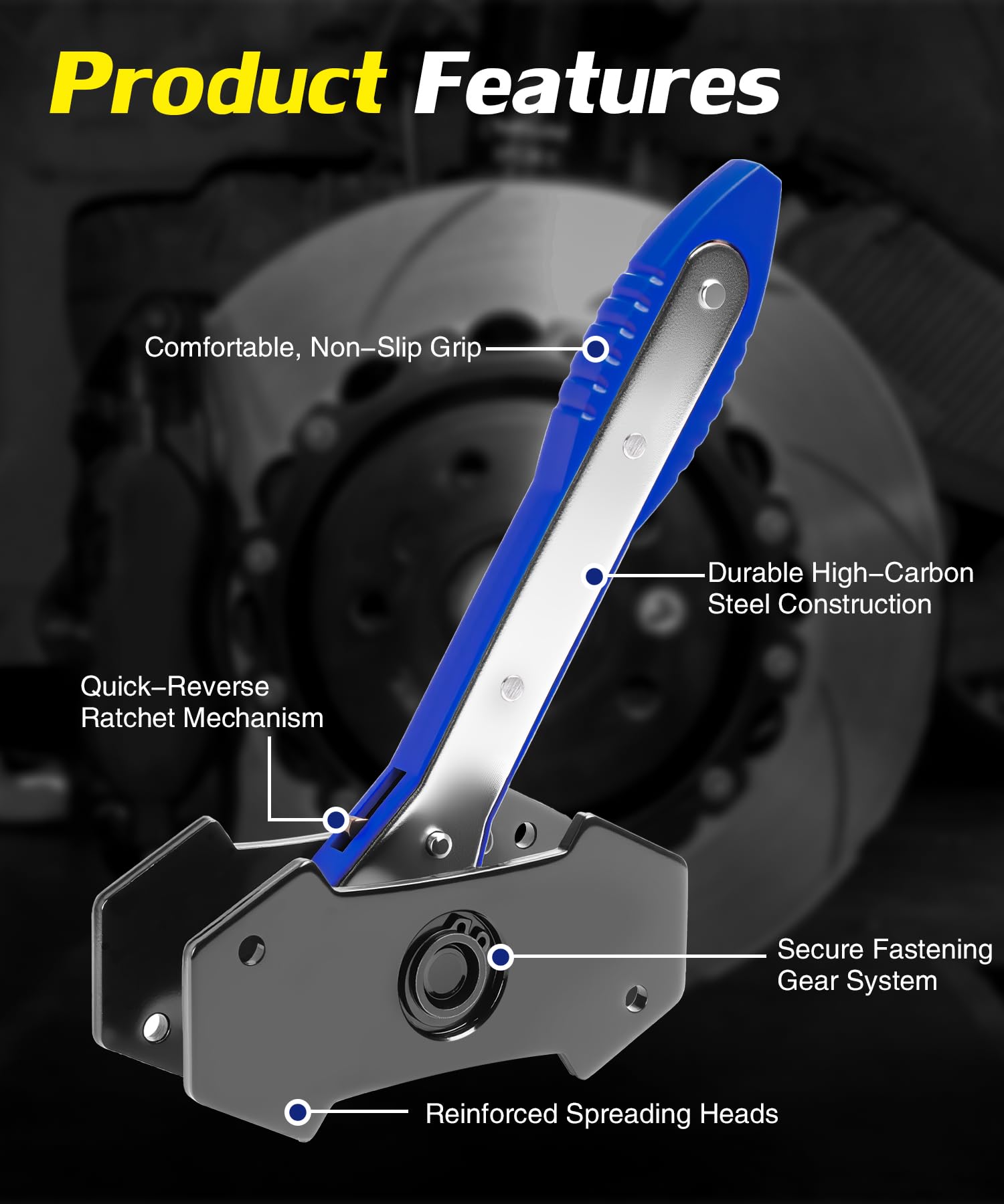 PHYRLRDOW ergonomic non-slip grips reduce hand fatigue