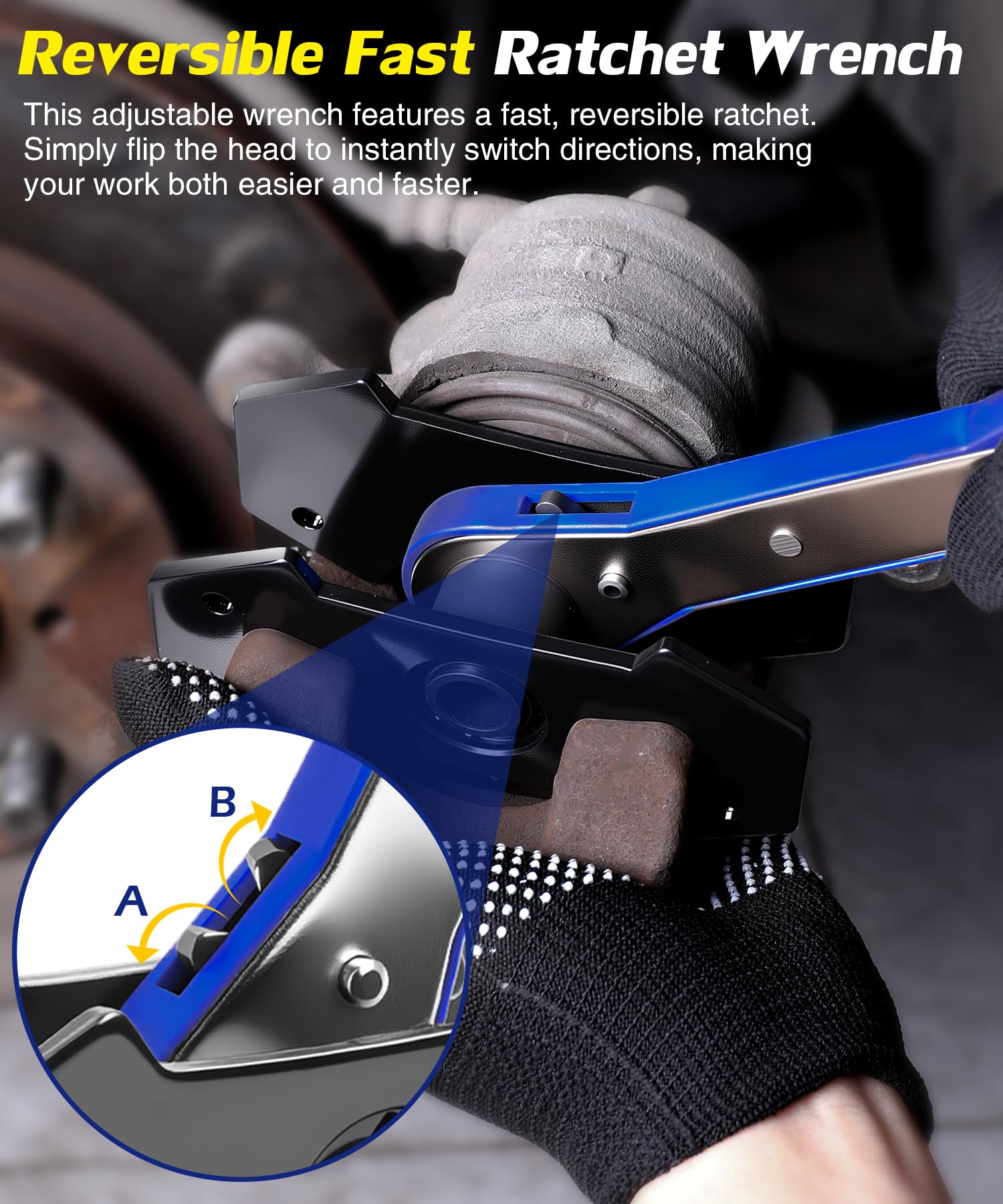 PHYRLRDOW two hooks assembly secures caliper during pads