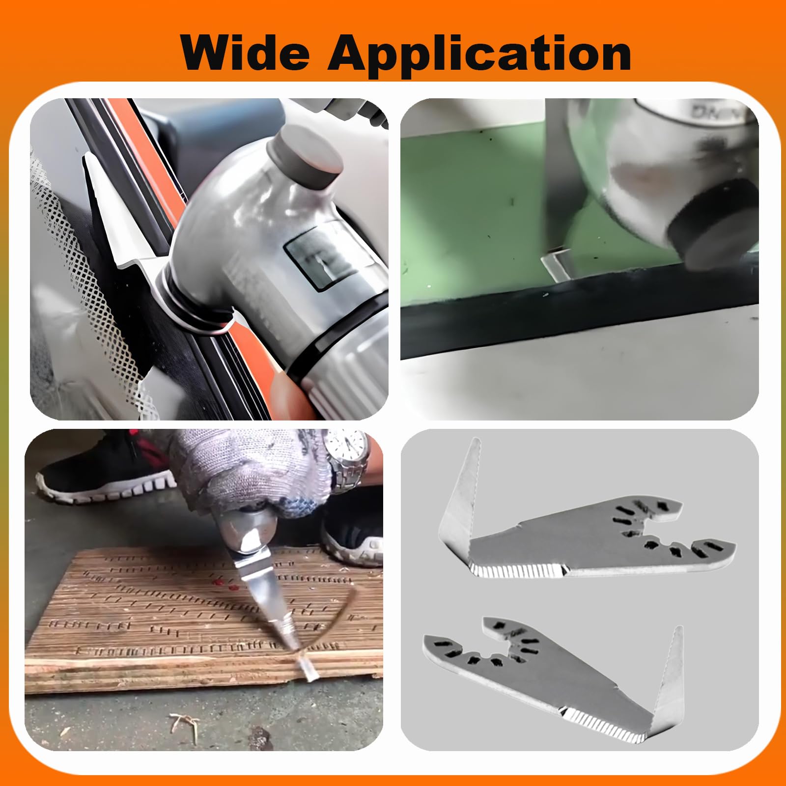 Phyxlyn blade removes silica gel sealant and windscreen seals