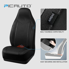 PIC AUTO seat cover is airbag compatible for safe side deployment
